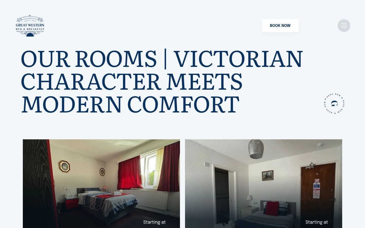 Room discovery — captured from the project's public website